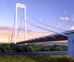 Podul suspendat va avea o lungime totală de 1.974,30 m, o deschidere centrală de 1.120 metri și două deschideri laterale de 489,65 si 364,65 metri. A ApÄƒrut Prima Imagine Cu Macheta Viitorului Pod Care Va Lega Tulcea De BrÄƒila Foto Evenimentul Zilei