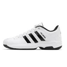 Gratis levering over dkk 200 og 60 dages* returnering. Adidas Pro Model 2g Low White Black Men Women Unisex Basketball Shoes Fx4981 Ebay