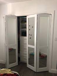 Mirrored closet doors are commonly used in a lot of homes for their practicality. Mirror Closet Door Modern Houzz
