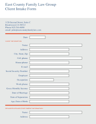 New client intake form law office. Free 10 Family Intake Forms In Pdf Ms Word Excel