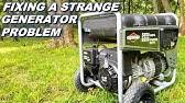 Carburetor adjustment procedures are outlined on page 4.14, test 23, 15.4. Generac 4000xl Generator Solution To Common Problem Won T Stay Running Youtube
