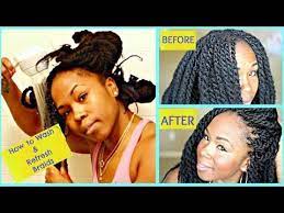How To Wash Braids Refresh Your Edges Simple Shampoo Method With Edge Refresh Simple Shampoo Braids Shampoo