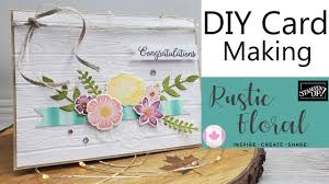 Join us on youtube on august 11 at noon eastern for our bojo fall release party! Create A Rustic Floral Card Step By Step Diy Card Making Tutorial Master Your Card Making Skills Youtube