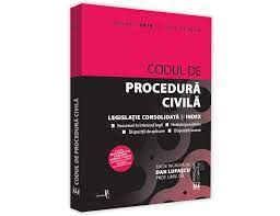 Cod de procedură penală a republicii moldova. Codul De Procedura Civila Ianuarie 2019 Editie Tiparita Pe Hartie Alba Libraria Ujmag
