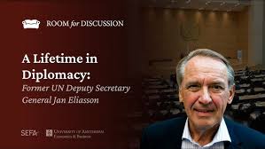 A Lifetime in Diplomacy: Former UN Deputy Secretary General Jan Eliasson