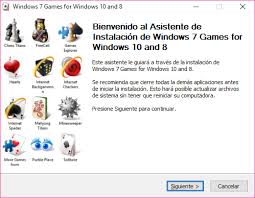 Los juegos en windows 10. Recuperar Juegos De Windows 7 En Windows 10 Gallery