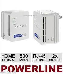 Great savings & free delivery / collection on many items. 2 X Homeplug Netgear 500 Mbps Powerline Adapter Nano Ethernet Kit Ps4 Iptv Wifi Ebay