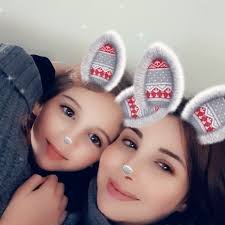 Snapchating With My Big Princess Mila Qualitytime Christmastime Nancyajram Nancy Ajram Quality Time Christmas Time