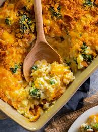 Stir in chicken, rice and broth. Chicken Broccoli Rice Casserole The Cozy Cook