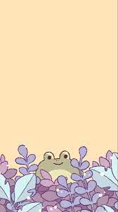 Are you looking for new iphone wallpapers with cute characters, messages and backgrounds? Pin By Zoey On Zhabonki Frog Wallpaper Frog Art Cartoon Wallpaper
