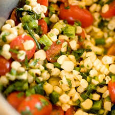 Salade Aux Tomates Mais Et Feta A L Origan Metro Recipe Salad Feta Salad Feta