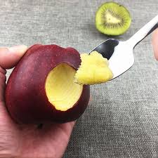 Pure umumnya diterapkan pada buah dan sayuran, di mana bahan makanan tersebut dihaluskan hingga mencapai tekstur yang diinginkan. Stainless Steel Gigi Gergaji Scraping Sendok Pure Buah Bergagang Panjang Sendok Buah Sayur Alat Untuk Anak Suplemen Makanan Sendok Aliexpress