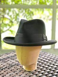 1940 S Black Knox Super Fine Quality Homburg Hat W Box And History 7 1 4 The Fedora Lounge
