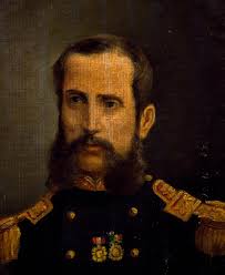 Retrato de Andrés Cáceres (1836-1923) héroe de la Guerra del Pacífico, Perú