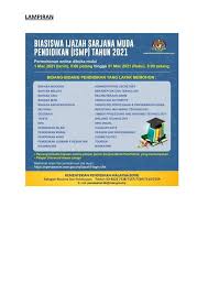 Isikan semua maklumat yang dikehendaki. Pani Um On Twitter Some Of Us Would Have Been Aware Of The Issue About Biasiswa Ijazah Sarjana Muda Pendidikan Ismp 2021 Offered By Kempendidikan The Application Of This Scholarship Is Open