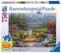 Ravensburger 750 piece jigsaw puzzles. Riverside Livingroom Adult Puzzles Jigsaw Puzzles Products Riverside Livingroom