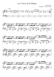 Découvrez la version complète de la vidéo les yeux de la mama disponible dans l'album ensemble de kendji girac. Les Yeux De La Mama Kendji Girac Sheet Music For Piano Solo Musescore Com