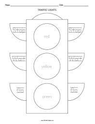 Traffic Lights Worksheet Free Printable Traffic Light Transportation Preschool Kindergarten Worksheets