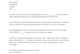 Writing A Salary Increase Letter With 12 Formats Samples