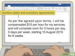 It is sent by the party performing the work such as an independent contractor, shipping provider or real estate investor. How To Write A Letter Of Undertaking Wikihow