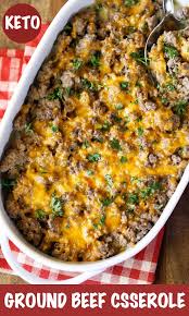 Melissa herrmann dierks , rdn, ldn, cdces. Ground Beef Casserole Easy Keto Recipe Healthy Recipes Blog
