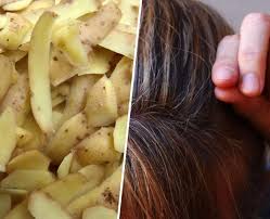 How to make white hair turn black again naturally (home remedies). Use Potato Peels To Turn Grey Hair Black