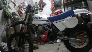 Gambar motor drag orange terbaik. Jual Body Trail Pnp Klx Model Ktm Jadul Tangki Jok Besi Body Plastik Kedok Lampu Fiber Ktm Vintage Di Lapak Kabisamx Trailshop Bukalapak