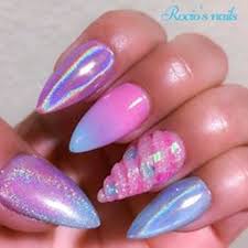 Please go check out their videos and click subscribe and follow them on their. Unicorn Nails Acrylic