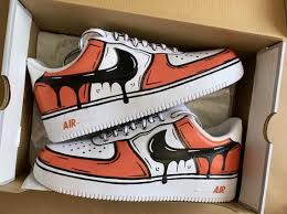Cartoon Drip Custom Nike Air Force 1 Etsy Nike Air Force Nike Shoes Air Force Nike Air