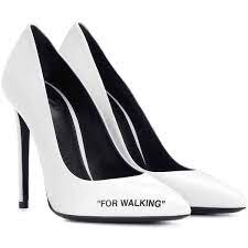 Check spelling or type a new query. Off White For Walking Leather Pumps 850 Liked On Polyvore Featuring Shoes Pumps White Leather Footwea White Leather Pumps White Pumps White Shoes Heels