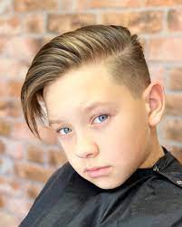 For this style, the hair is very short around the sides and long on the top. One Side Boys Haircuts Novocom Top