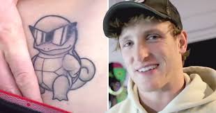 Logan Paul is not happy with his Squirtle Pokemon tattoo