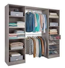 Kit Dressing Qazar Effet Chene Grise Pas Cher Kit Dressing Castorama Dressing Castorama Rideau Dressing Idee Dressing