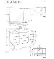 Place the light about 40 inches above the top of your vanity. Bathroom Mirror Height From Vanity