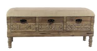 Gorgias Rustic Solid Wood 3 Drawer Storage Bench Storage Bench Benches For Sale 3 Drawer Storage