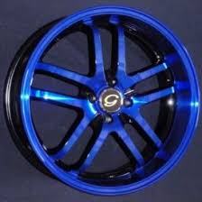 Black And Blue Alloy Wheels G 817 Black And Blue 2 Tone Rims For Cars Wheel Rims Alloy Wheel