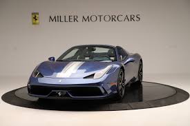Best car lease options nyc. Pre Owned 2015 Ferrari 458 Speciale Aperta For Sale Special Pricing Mclaren Greenwich Stock 4590