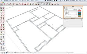 Sketchup Tutorial 3d Home Plan 03 How To Plan Floor Plans Wall Exterior