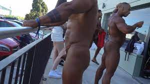 Nude bodybuilding competition
