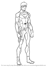 Free, printable coloring pages for adults that are not only fun but extremely relaxing. Learn How To Draw Nightwing From Young Justice Young Justice Step By Step Drawing Tutorials