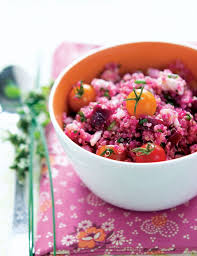Recette Taboule Aux Betteraves Et Au Quinoa Favorite Recipes Food Wine Recipes