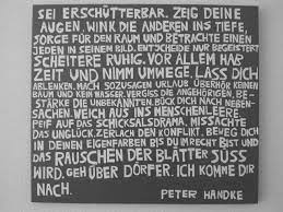 Der autor ist auch träger des handke verbrachte seine kindheit zum teil in kärnten und in berlin. Peter Handke Geh Uber Die Dorfer Schone Gedanken Gedanken Nachdenken