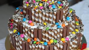 Place the third layer, top side up, on top of the cake. How To Make A 3 Layered Cake Very Easy Steps Youtube