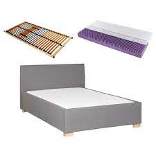 Lattenrost matratze und bettkasten bett 160×200 dnisches bettenlager bett 180×200 micasa boxspringbett nur unterbau lebendig bett auf pinterest couch klein unique galerie kleine couch klein to. Komplett Bett 140x200 Grau Inkl Lattenrost Matratze Preiswert Danisches Bettenlager
