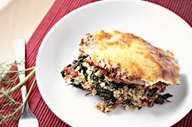This easy breakfast casserole recipe is made with eggs, sausage, and cheese, is quick to prepare and can be made ahead of time, for an easy breakfast. Bulgur And Kale Casserole With Yogurt Topping Eat Live Be Joanne Eats Well With Others