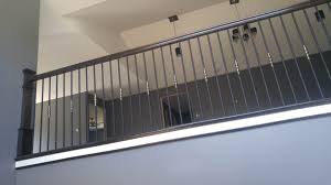 It's an option if you only want to replace the balusters for added durability and style. Installing Metal Balusters Scotia Stairs Ltd