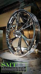 Smt Machining Makes Forged Aluminum Wheels That Fit Manufactures Such As Harley Davidson V Custom Motorcycle Wheels Harley Davidson Harley Davidson Road Glide