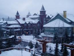 Winter View From Balcony Picture Of Pan Pacific Whistler Village Centre Tripadvisor