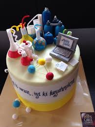 Birthday Cake For Computer Teacher With Name Chemistry Cake Chemistry Cake Science Cake Engineering Cake