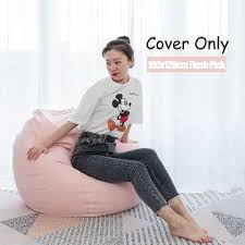 100x120cm solid color corduroy bean bag chair cover home living room bedroom game chair cover bean bag chair covers corduroy bean bag sofa covers